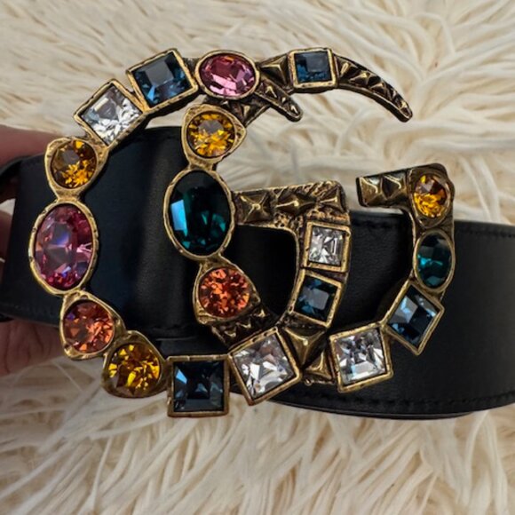 Gucci blk belt - Picture 3 of 5